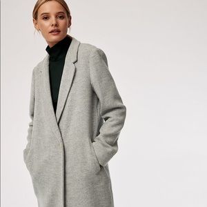 Babaton Stedman Wool Coat in grey